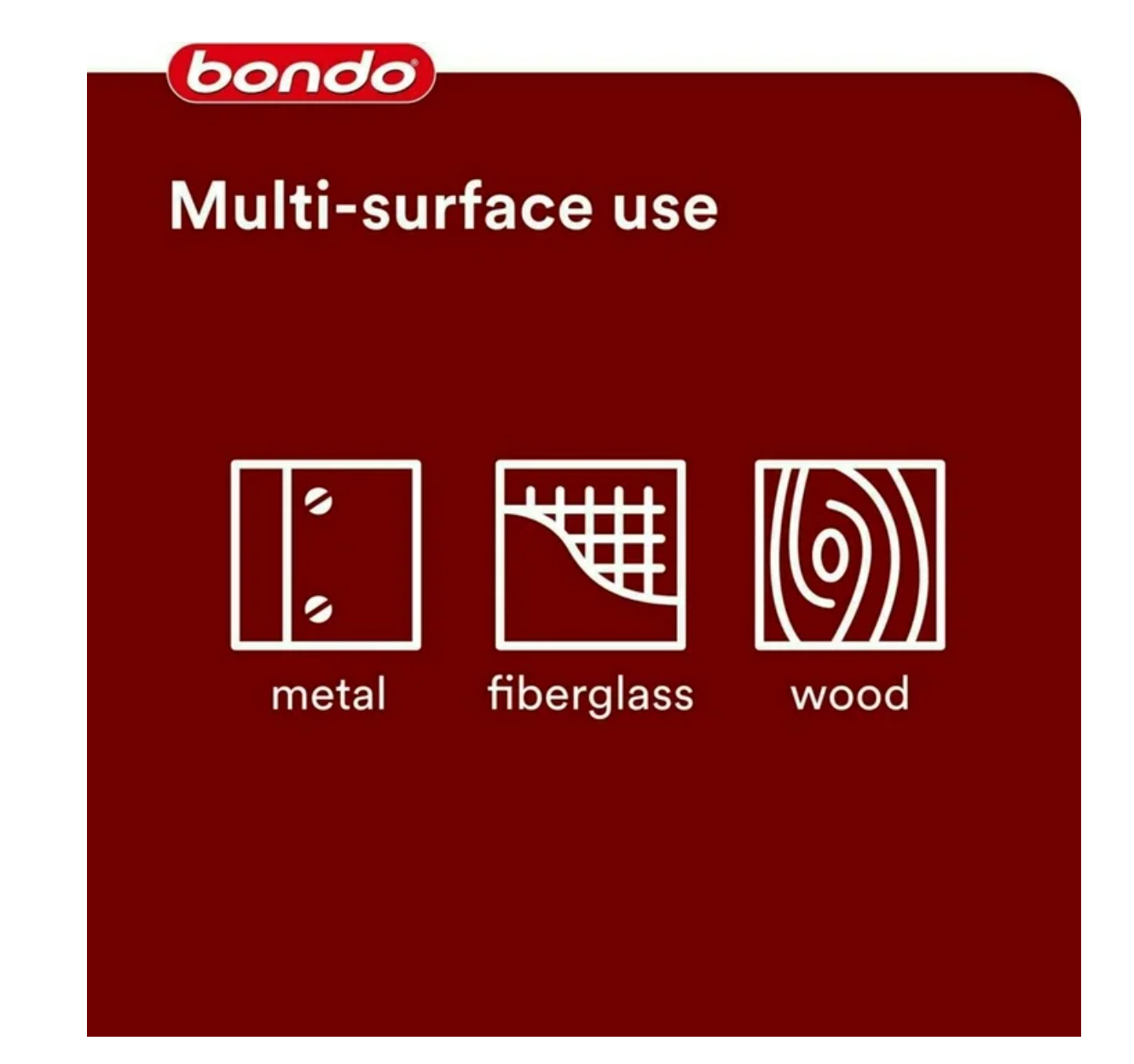 Bondo Glazing and Spot Putty, 00907ES, 4.5 oz, 1 Tube