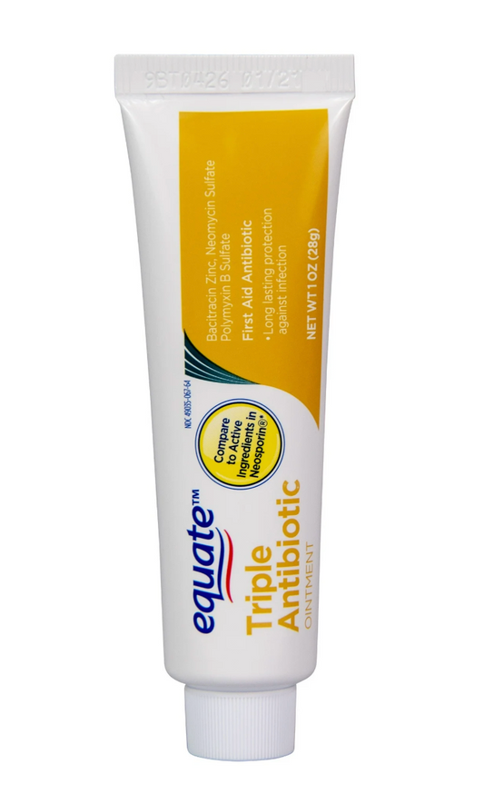 Equate Triple Antibiotic First Aid Ointment, Infection Protection, 1 oz