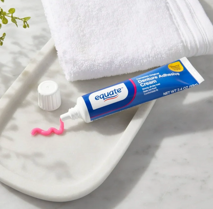 Equate Complete Original Denture Adhesive Cream, 2.4 oz