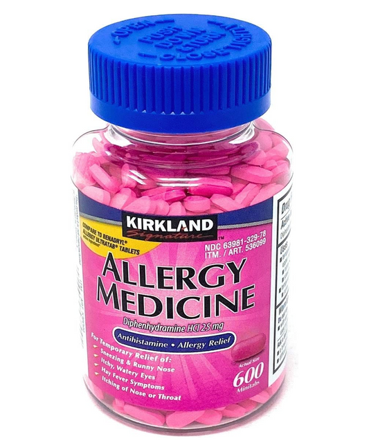 Kirkland Signature Allergy Medicine 600 Tablets